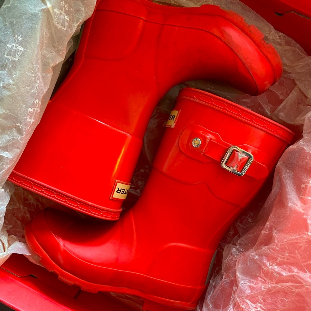 Girl Hunter boots